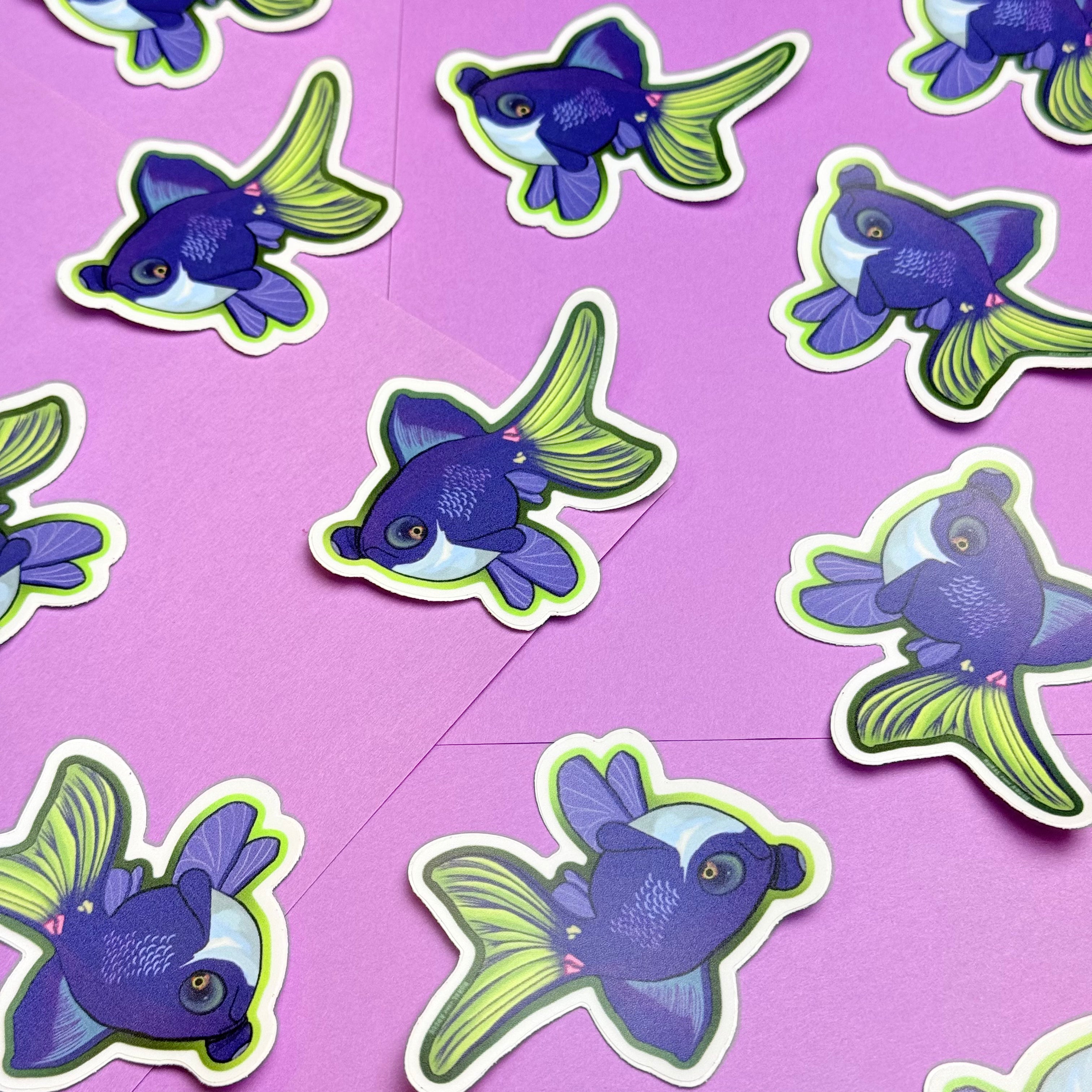 Bug-Eyed Barry Fish Sticker