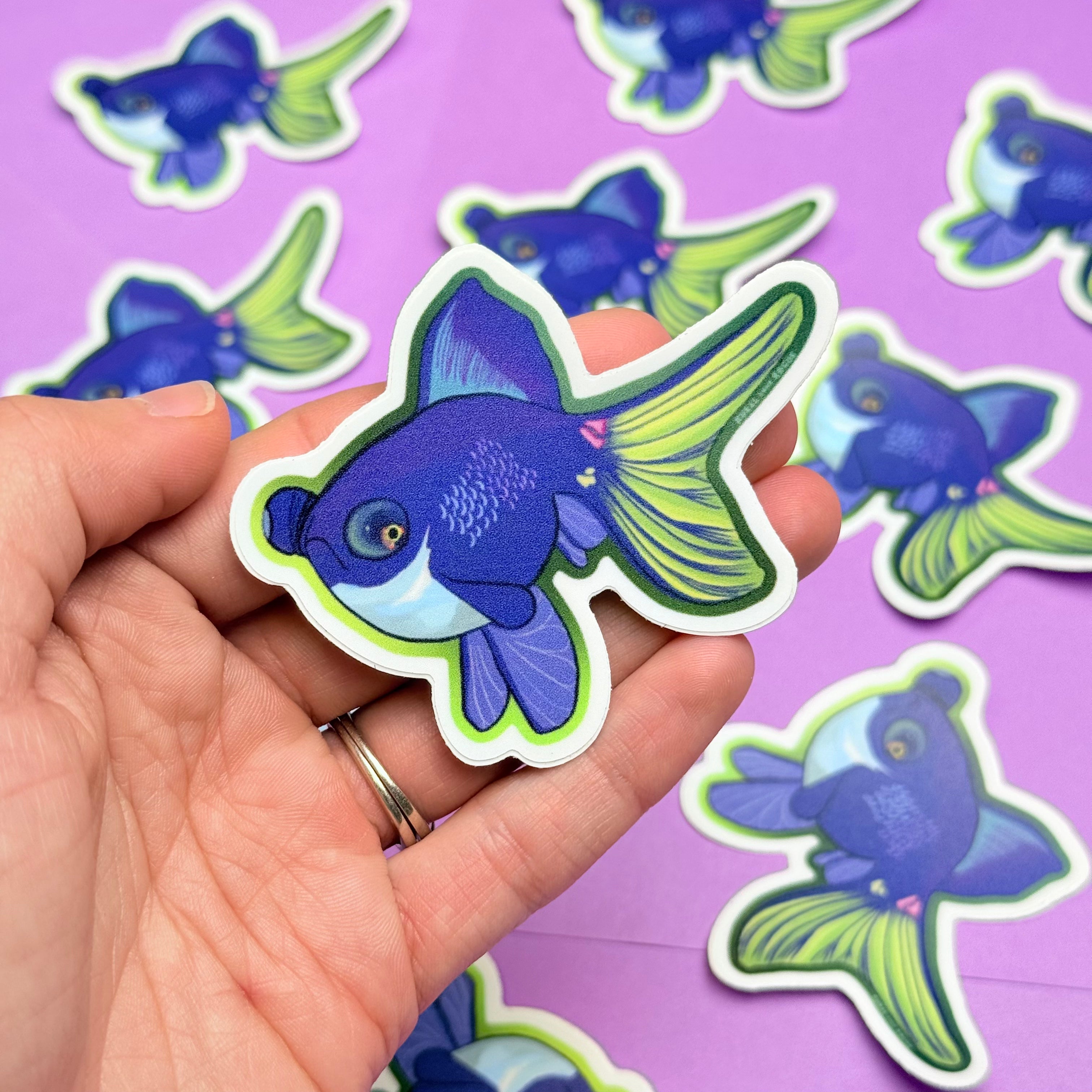 Bug-Eyed Barry Fish Sticker