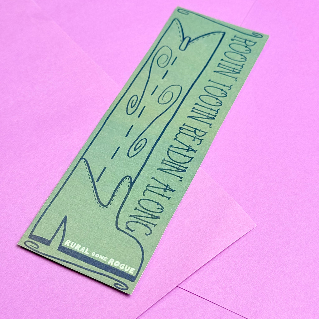 Rootin' Tootin Readin' Along Boot Bookmark