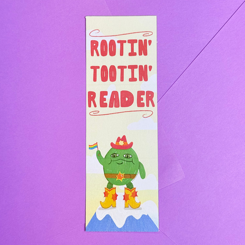 Rootin' Tootin' Reader Bookmark