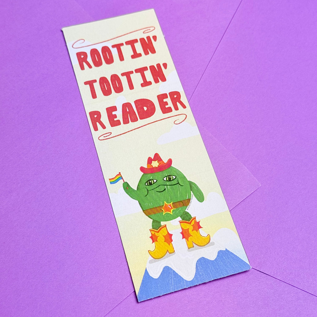Rootin' Tootin' Reader Bookmark