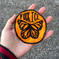 Orange Monarch Butterfly Patch
