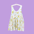 White Floral Babydoll Dress (L/XL)