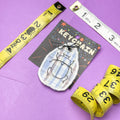 Fabric Bug Keychain