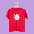 Short Sleeve Red "Queer" Shirt (XS)