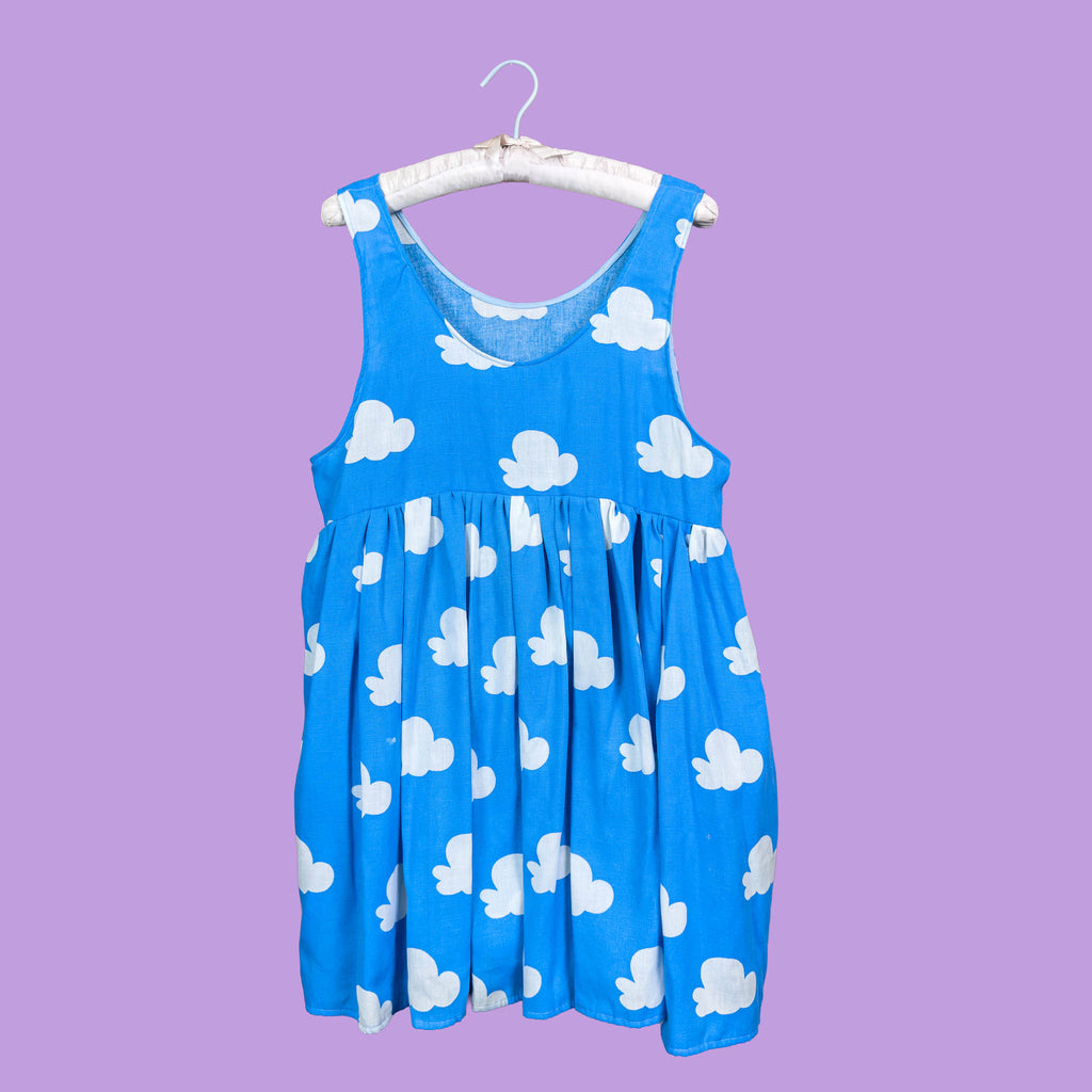 Blue Skies Babydoll Dress (S/M)