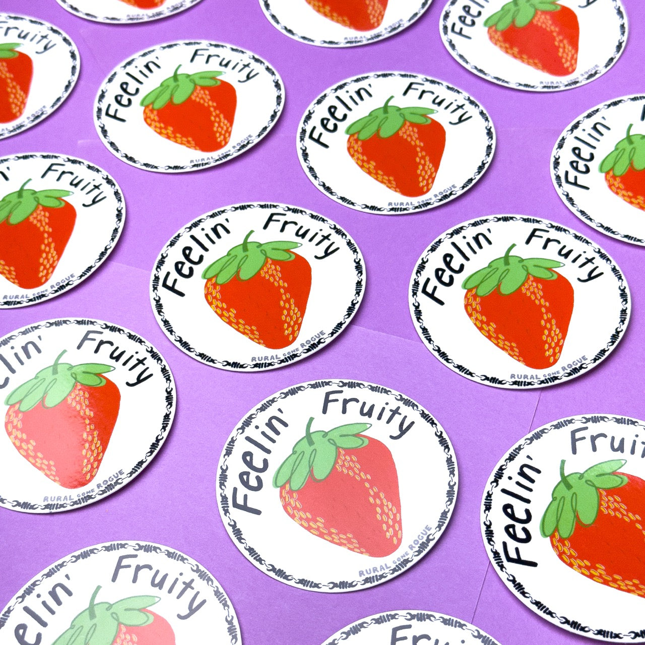Feelin' Fruity Sticker