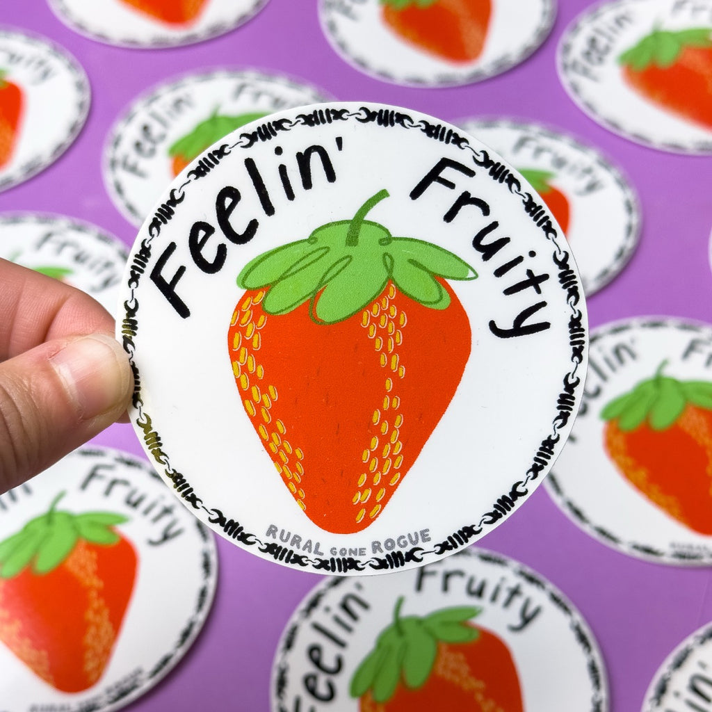 Feelin' Fruity Sticker