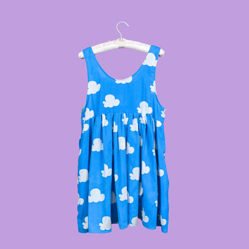 Blue Skies Babydoll Dress (S/M)